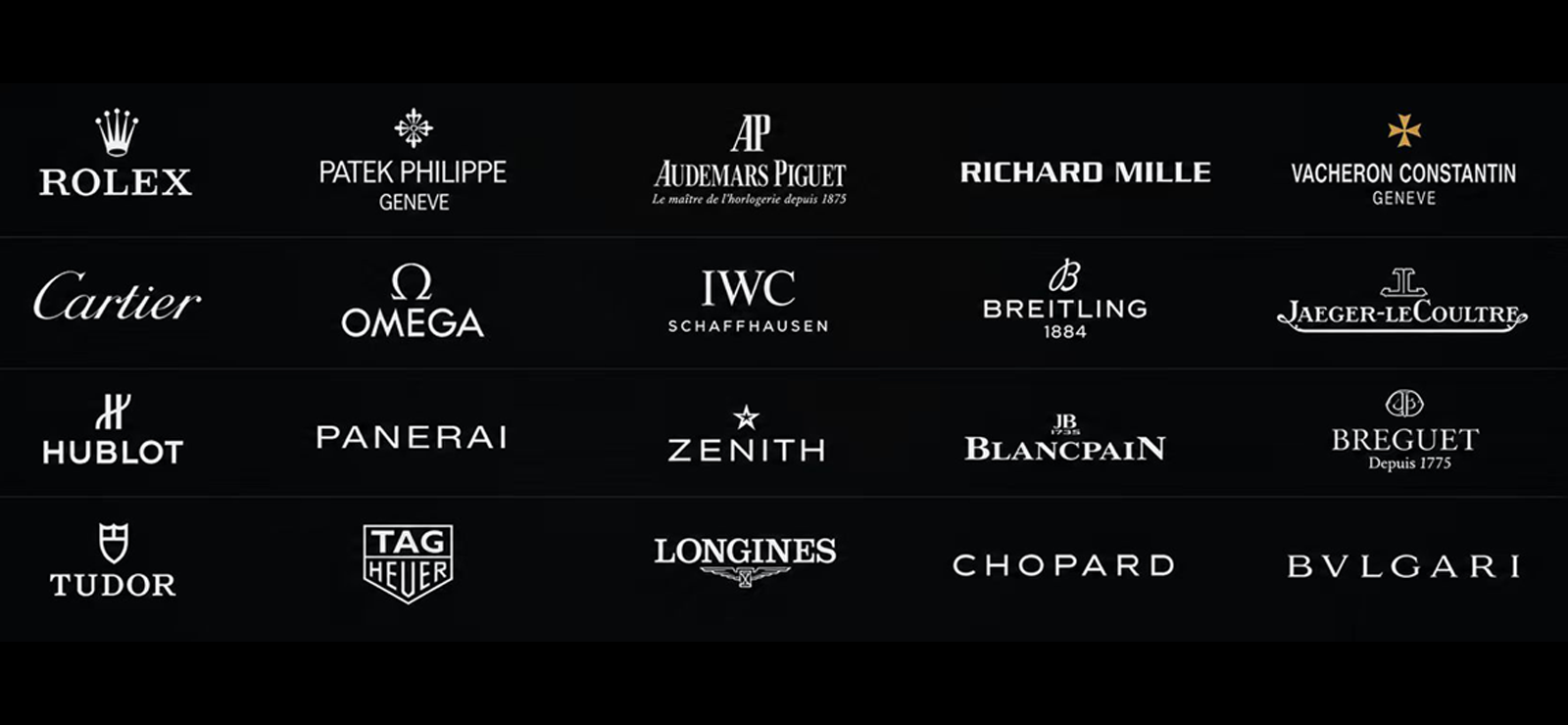 Luxury Watch Brands